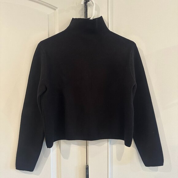 & Other Stories cropped relaxed fit turtleneck Small New Without Tags - Picture 1 of 7